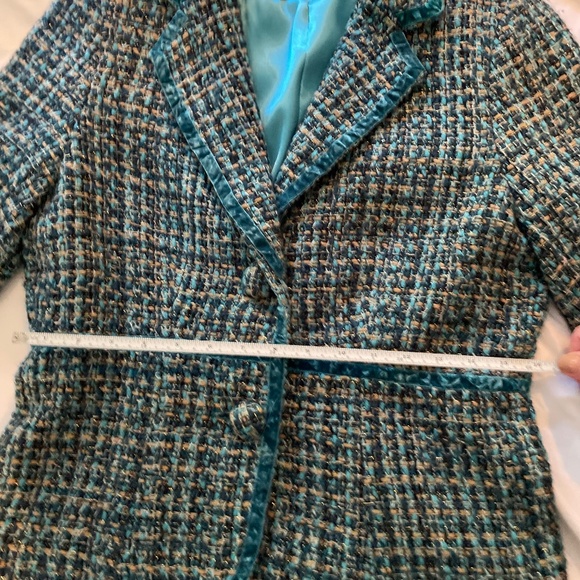 Liz Claiborne Tweed Blazer Womens 8 - Picture 5 of 8